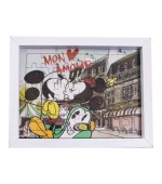 Porta Retrato Quebra Mickey & Minnie Paris Mon Amour 15X19cm - Disney